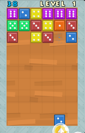 Android application Crazy dice screenshort