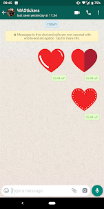 Heart Stickers for WhatsApp