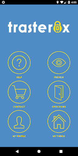 Android application Trasterox screenshort
