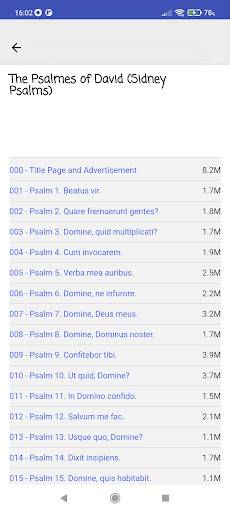 The Psalmes of David Sidney