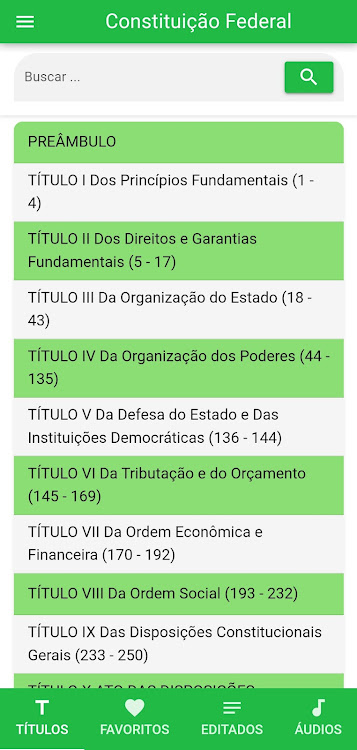 Constituição Federal Brasileir - 3.4 - (Android)