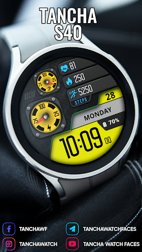 Tancha S40 Digital Watch Face screenshot 11