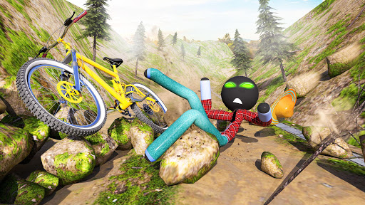 Stickman BMX Uphill Rider - Cycle Stunts 1.3 screenshots 4