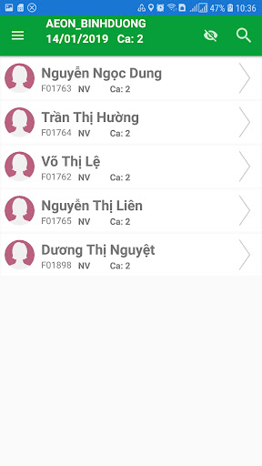 XFace-Chấm công bằng ảnh Screen 2