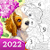 Happy Canvas™: Color by Number icon