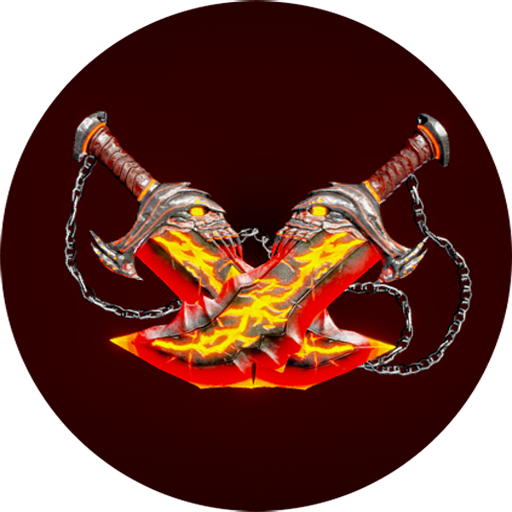 Sparta war God story logo