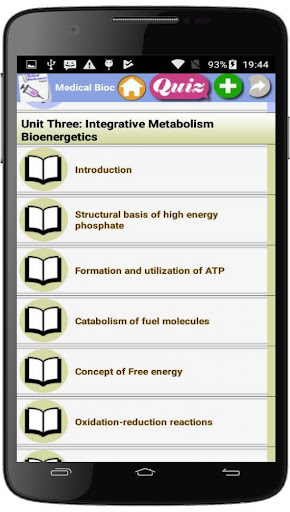 Medical Biochemistry course Screen 2