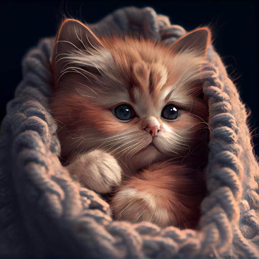 cute cat wallpaper logo