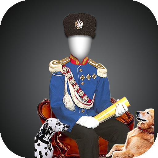 Royal Majesty cloth montage logo