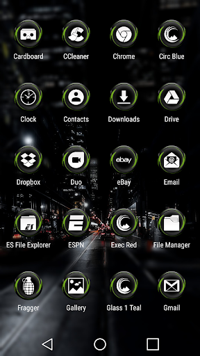 Heavy Green Icon Pack