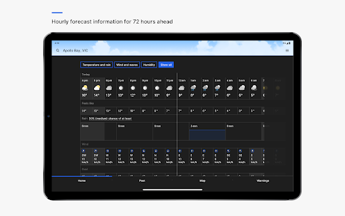BOM Weather Screenshot