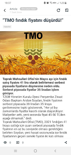 Fındık Borsası - 2024 Güncel Screen 2