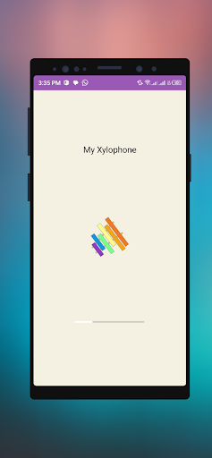 Android application My xylophone screenshort