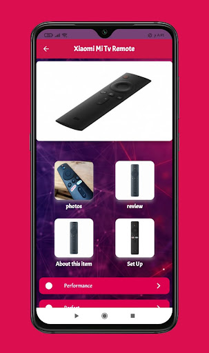 Xiaomi MiTv remote guide