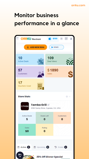 Orrku - Merchant Screen 3