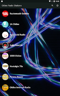 Oldies Radio Stations Screenshot