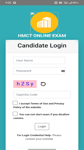 Android application MSIHMCT Exam screenshort