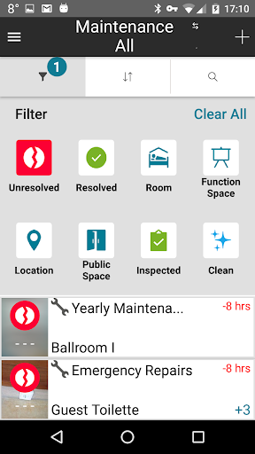 Screenshot of Hotel Mobile