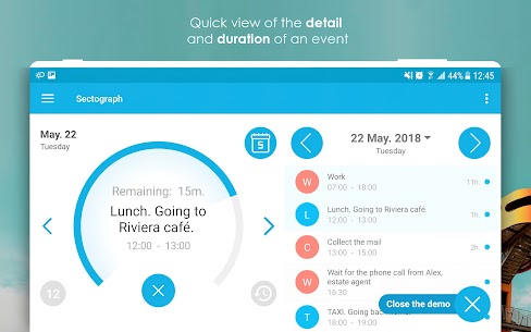 Sectograph. Day & Time Planner MOD APK (Pro Unlocked) 10