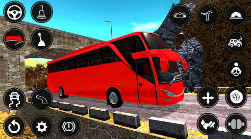 Android application Speed Bus Driving Games 3D screenshort