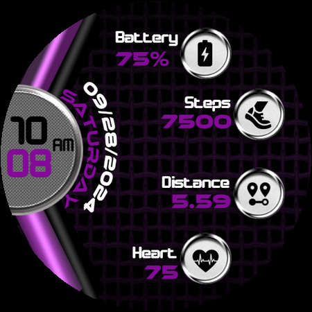 MAHO021 Wear OS Watch Face