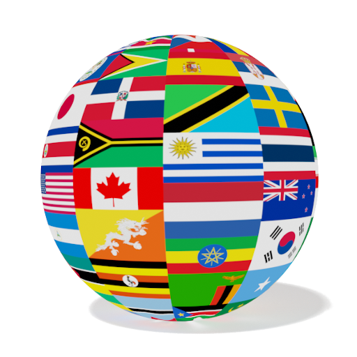 Flags & countries - quiz logo