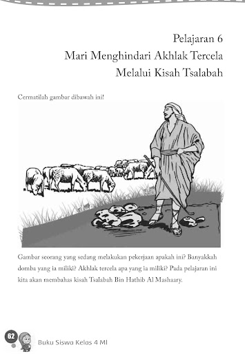 Buku Kelas 4 MI Akidah Akhlak