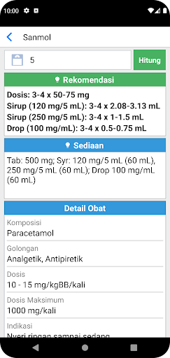 Dosis Obat Anak Screenshot 3 - AppWisp.com