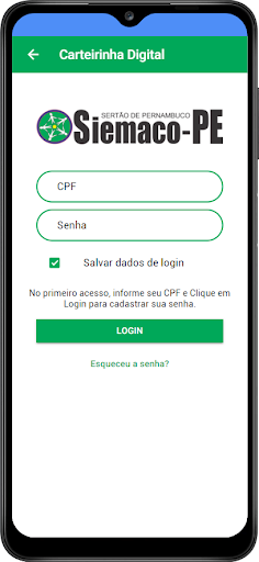 Carteirinha SIEMACO PETROLINA Screen 2