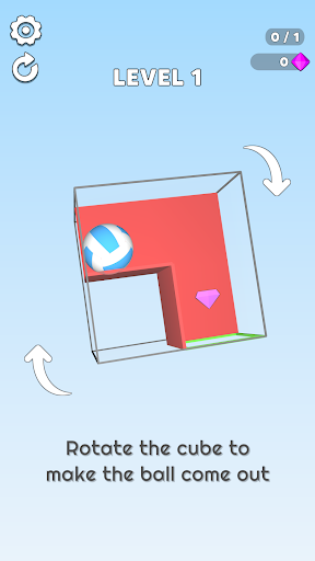 Android application Cube Inside screenshort