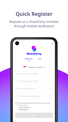 ShareParty - Online Surveys Screen 3