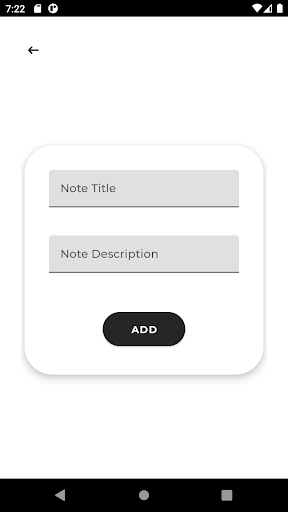 Note Now! Screen 2