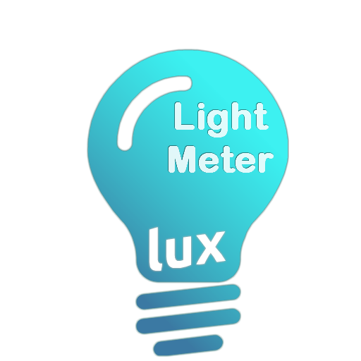Illuminance: lux light meter logo