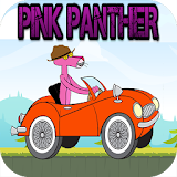 Pink Car Panter Drive icon