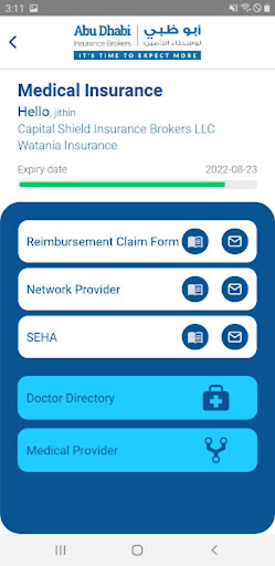 Abu dhabi insurance brokers Screen 3
