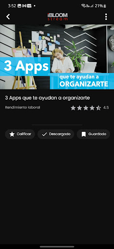 iBloom Stream Screen 3