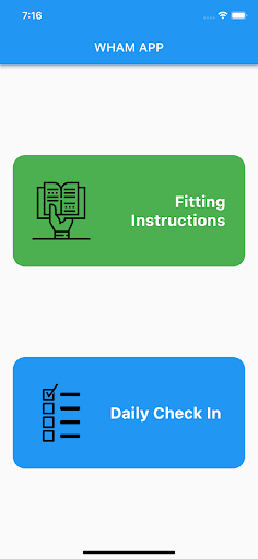 Android application WHaM screenshort