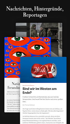 DIE ZEIT – Nachrichten Screenshot