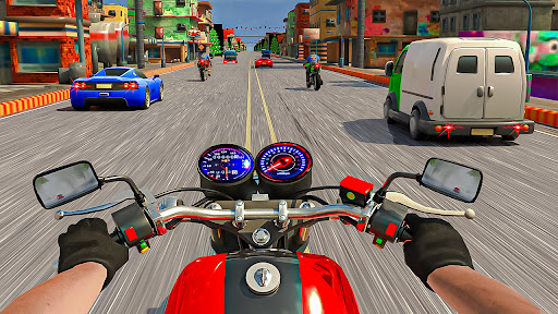 Endless Motorcycle Racing Tour Screen 3