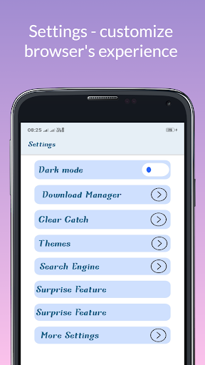 Hind browser Screen 3