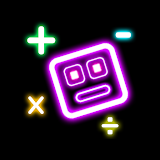 Laser Math: Sum, Subtract, Multiply & Divide Easy! icon