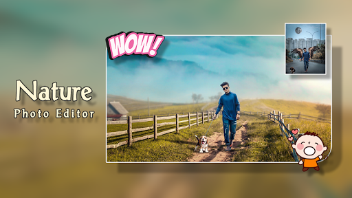 Android application Nature Photo Editor screenshort