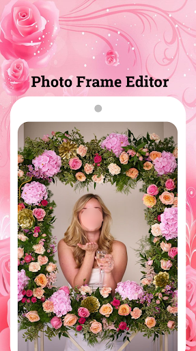 Android application Love Photo Frames Photo Editor screenshort