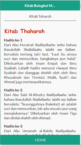 Terjemah Kitab Bulughul Maram