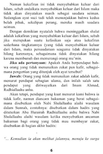 Tarkus Shalat - Hukum Meninggalkan Sholat - Pdf