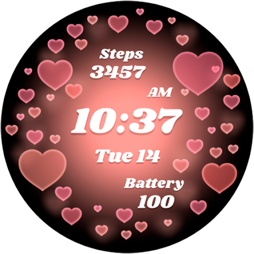 AZ259 Valentine Day Love Heart