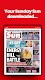 screenshot of Sunday Sun Newspaper