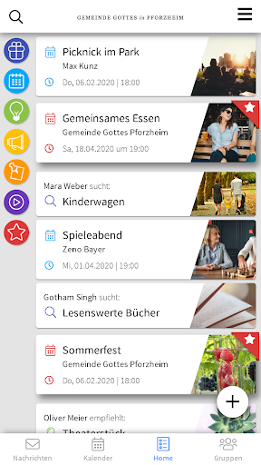 Android application Gemeinde Gottes Pforzheim screenshort