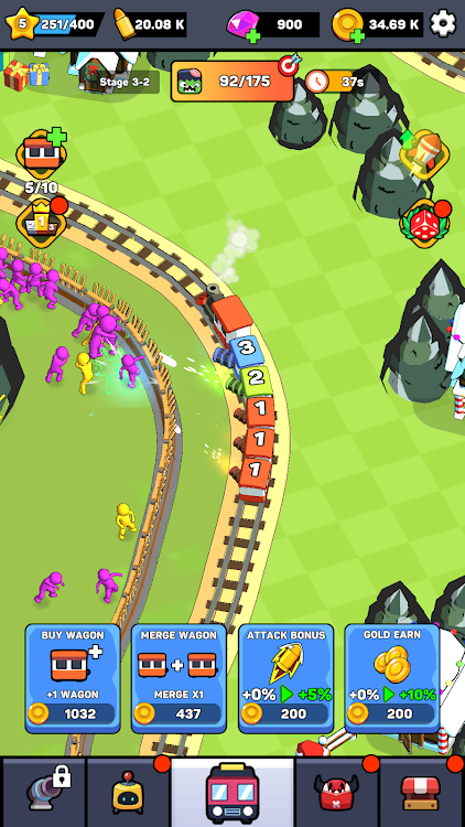 Train Tycoon: Idle Defense - New - (Android)