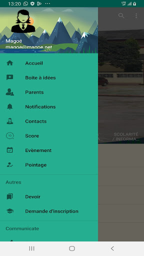 Android application GS Don Bosco screenshort